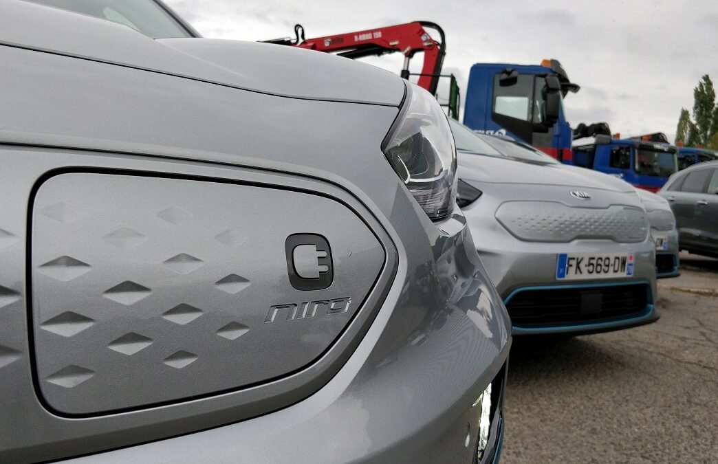 Noblet recoit 4 voitures électriques Kia e-Niro