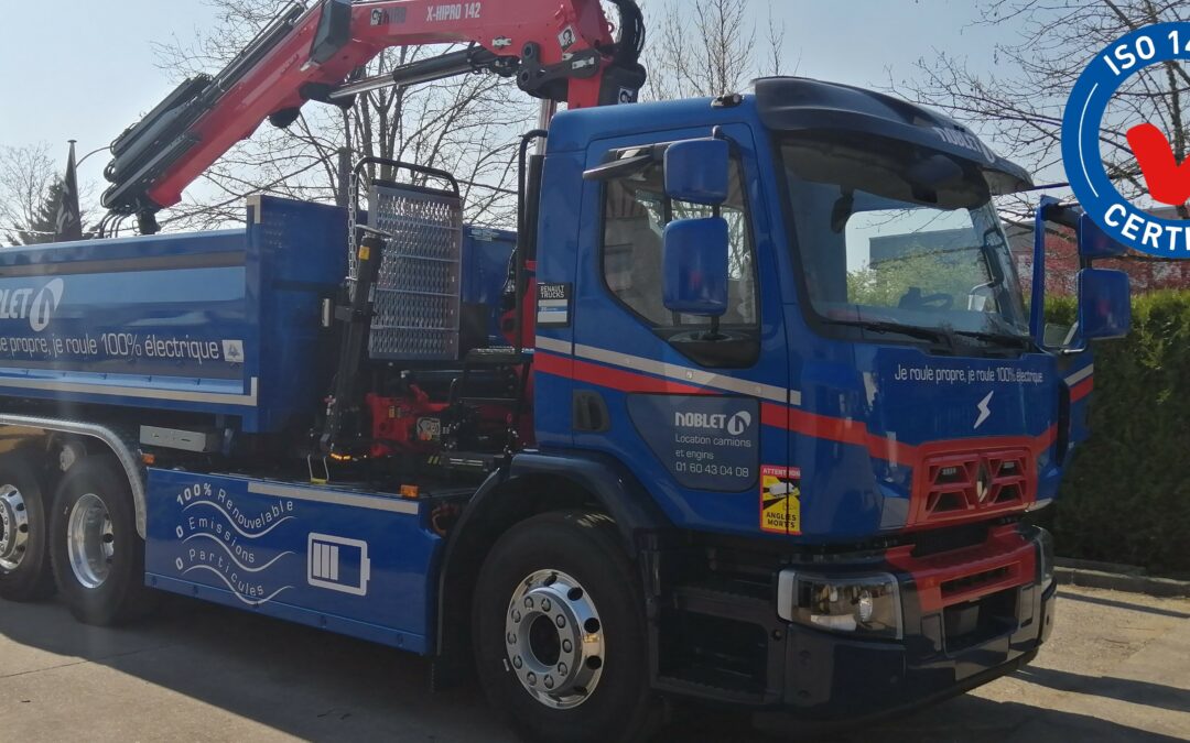 Le premier camion 100% électrique arrive chez Noblet !