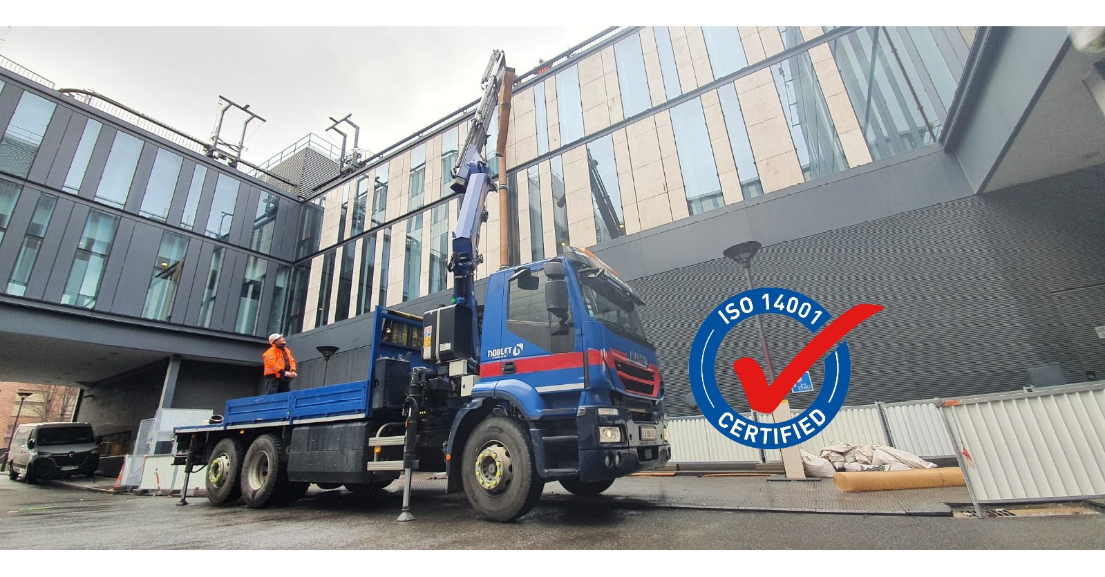 plateau grue ISO 14001